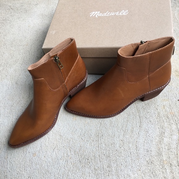 Madewell Charley Leather Ankle Boots - Picture 6 of 6